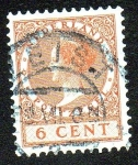 Stamps Netherlands -  Reina Guilermina