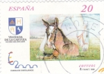 Sellos de Europa - Espaa -  Caballos Cartujanos  3608            (F)