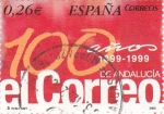 Stamps Spain -  Diarios Centenarios  - EL CORREO de Andalucía    (F)