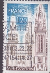 Stamps France -  saint pol de leon