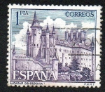 Sellos de Europa - Espa�a -  Paisajes y monumentos - Alcázar de Segovia