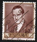 Sellos de Europa - Espaa -  Romero de Torres - Retrato de Romero de Torres