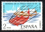 Sellos de Europa - Espa�a -  VI Exposición mundial de la pesca (VIgo)