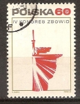Stamps Poland -  4 º Congreso de los Combatientes por la Libertad y la Democracia Sindical. 