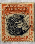 Stamps Colombia -  el cafe