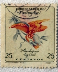 Stamps Colombia -  flores