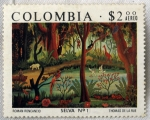 Stamps Colombia -  pinturas