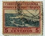 Stamps Colombia -  Paisaje del Puerto