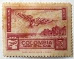 Sellos de America - Colombia -  El Condor