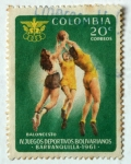 Stamps Colombia -  IV Juegos Deportivos Bolivarianos