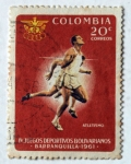 Stamps Colombia -  IV Juegos Deportivos Bolivarianos