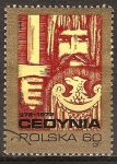 Stamps Poland -  Milenario de la Batalla de Cedynia. Knight polaco de 972 dC.