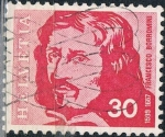 Stamps Switzerland -  CELEBRIDADES NACIONALES. FRANCESCO BORROMINI, ARQUITECTO (1599-1677). Y&T Nº 843