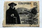 Stamps Colombia -  Presbitero