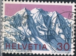 Sellos de Europa - Suiza -  ALPES SUIZOS. PIZ PALÜ. Y&T Nº 866