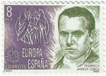 Sellos de Europa - Espa�a -  FEDERICO GARCIA LORCA