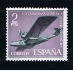 Sellos de Europa - Espa�a -  Edifil  1402  L Aniver. de la Aviación Española.  