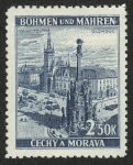 Stamps Czechoslovakia -  REPUBLICA CHECA - Columna de la Santísima Trinidad en Olomouc