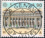 Sellos de Europa - Suiza -  EUROPA 1990. OFICINA DE CORREOS DE GINEBRA. Sc Nº 862