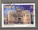 Stamps Spain -  Puerta de Bisagra Toledo (691)