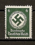 Stamps Germany -  Servicio.