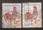 Stamps France -  Gallo galo.