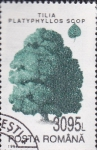 Stamps Romania -  arbole