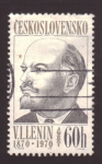 Stamps Czechoslovakia -  Lenin