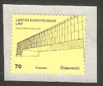 Stamps Austria -  2809 - Museo de Arte Moderno Lentos, en Linz