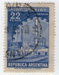 Stamps Argentina -  53  Industria