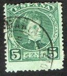 Stamps Spain -  242- Alfonso XIII. Tipo Cadete.