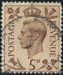 Sellos de Europa - Reino Unido -  JORGE VI 1937-47. Y&T Nº 216