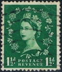 Sellos de Europa - Reino Unido -  ISABEL II 1952-54 Y&T Nº 264