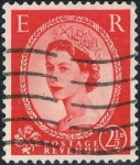 Stamps United Kingdom -  ISABEL II 1952-54 Y&T Nº 266