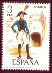 Stamps Spain -  1975 Uniformes militares. Coronel de Infantería de Línea- Edifil:2279