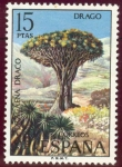 Stamps Spain -  1973 Flora. Dragó - Edifil:2124