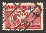 Stamps Belgium -  204 - correo por ferrocarril