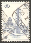 Stamps Belgium -  346 - Estación de enlace de Bruselas Midi