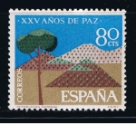 Sellos de Europa - Espa�a -  Edifil  1581  XXV años de Paz Española. 