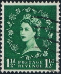 Sellos de Europa - Reino Unido -  ISABEL II 1958-65 Y&T Nº 328A