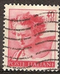 Stamps Italy -  Obras de Miguel Ángel Buonarotti (pintor).