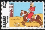 Sellos de Europa - Espa�a -  2774- Día del Sello. Correo árabe.