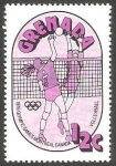 Stamps Grenada -  689 - Olimpiadas de Montreal, volleyball