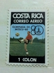 Sellos del Mundo : America : Costa_Rica : Olimpiadas Moscu 1980