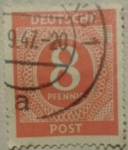 Sellos de Europa - Alemania -  deutche post 1960