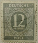 Sellos de Europa - Alemania -  deutsche post 1960