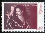 Stamps Spain -  3443- Personajes Populares. Lola Flores.