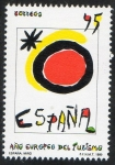 Stamps Spain -  3091- Año Europeo del Turismo. Símbolo del turismo.