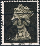 Sellos de Europa - Reino Unido -  ISABEL II TIPO MACHIN 1967-70. Y&T Nº 475