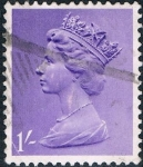 Sellos de Europa - Reino Unido -  ISABEL II TIPO MACHIN 1967-70. Y&T Nº 484